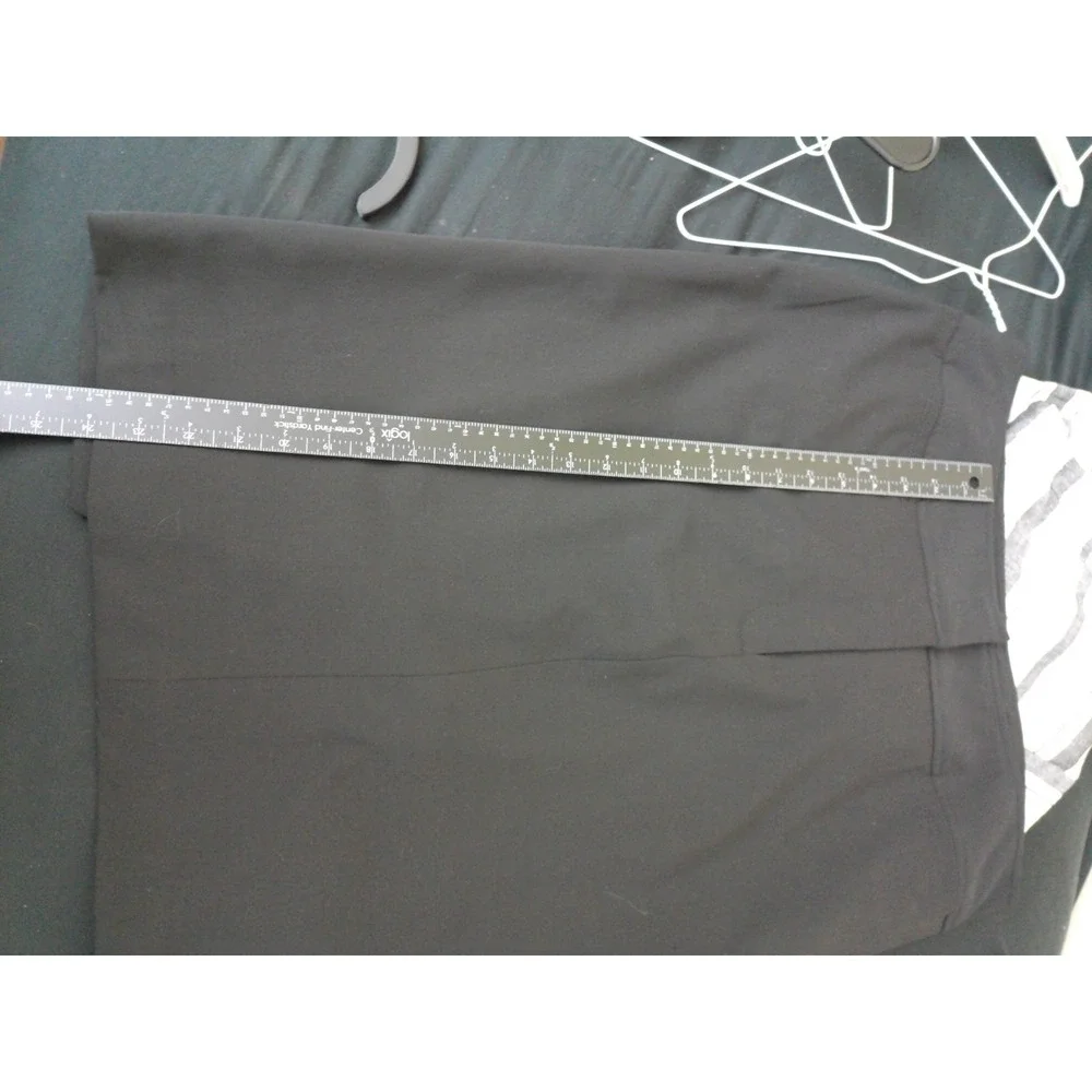 Worthington Pencil Skirt Womens Black Size 16 Stretch Business Career Lined